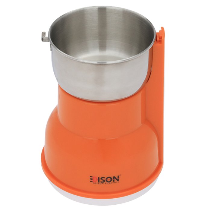Edison coffee grinder, large orange, 250 watts image 5