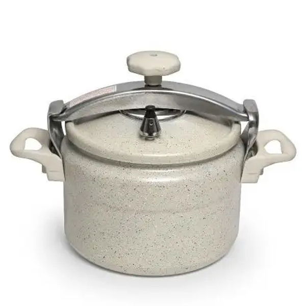 pressure cooker Volcano beige granite 7 liter image 1