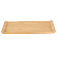 Dessert serving plate, large rectangular wood product image