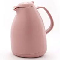 Timeless thermos 1 liter dark pink with push button product image