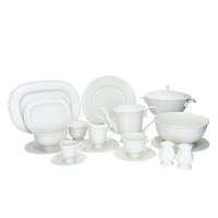 Plain Porcelain Dining Set 66 Pieces product image