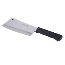 cleaver Deglon Feuille de boucher droitier Fixed with half guard Steel 240  mm handle thermoplastic black