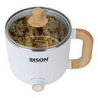 إديسون طباخ كهربائي متعدد الوظائف أبيض 0.8 لتر 600 واط product image