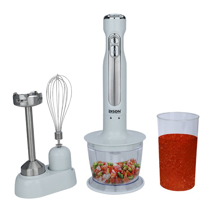 Edison hand blender with charger, white, 100 watts image 5