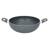 Rocky Deep Fryer Dark Grey Granite With Two Hands 24 cm product image