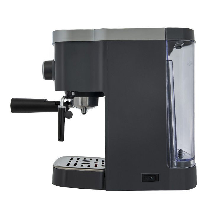 إديسون ماكينة قهوة اسبريسو 1.2لتر رمادي 1450 واط image 4