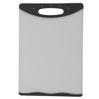 White Rectangular Cutting Board Small Black Handle 29.1*20*0.9 cm product image