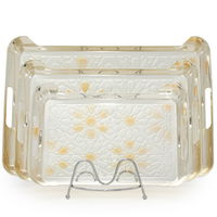 Trays set Classic style Stainless 3 pices product image