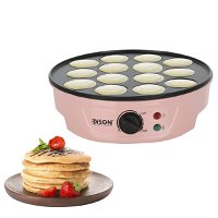 Edison Mini Pancake Maker, Pink 14 Eyes Small 750W product image