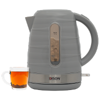 Edison Electric Kettle Light Gray 1.7L 2200W product image