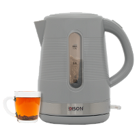 Edison Electric Kettle Gray 1.7L 2200W product image
