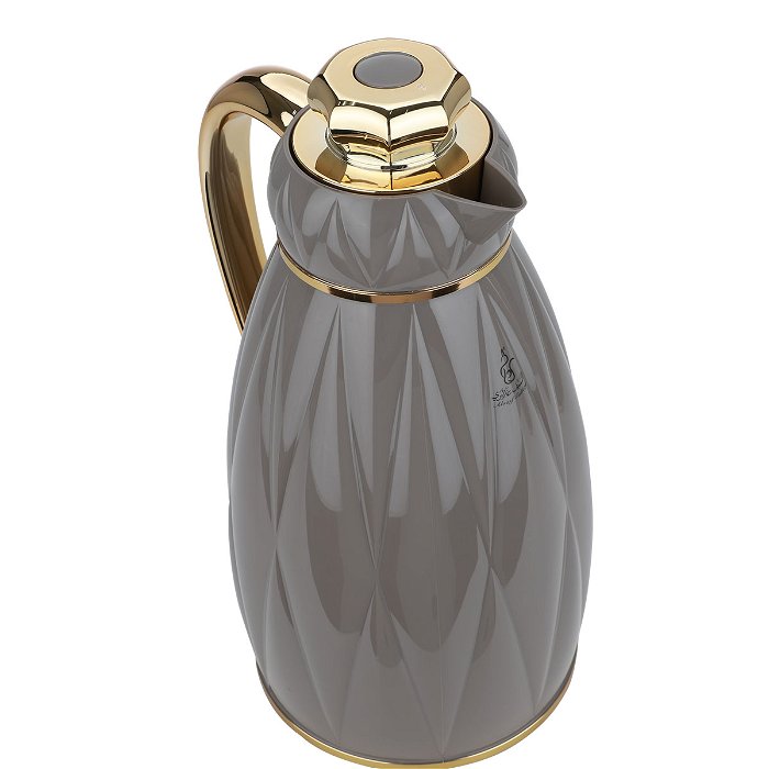 Aseel thermos set, light gray gilded, two pieces image 2