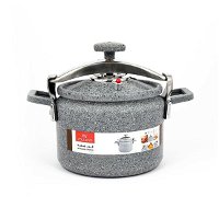 Volcano gray granite pressure cooker with metal handle 11 liter product image