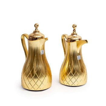 Nagham thermos set, golden, AlSaif Gallery image 1