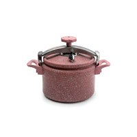 Volcano Pressure Cooker, 5 Liter Pink Granite product image