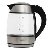 Edison glass kettle with steel frame, 1.8 liters, 2200 watts product image