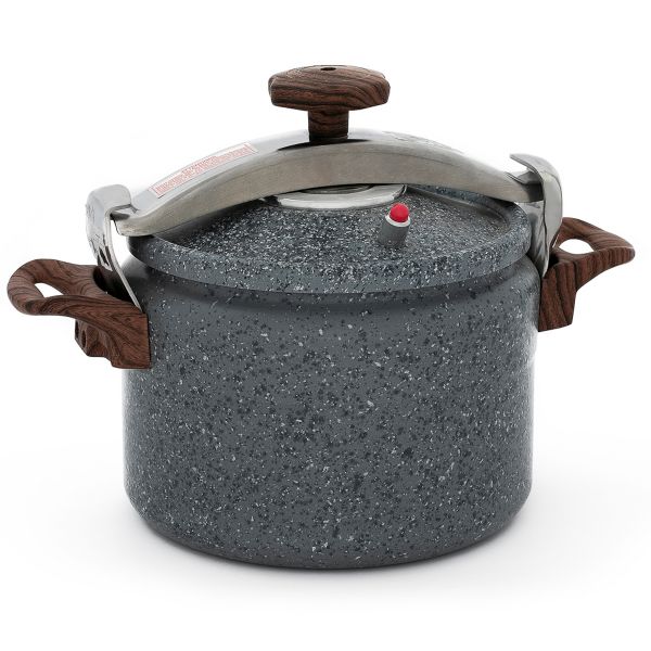 pressure cooker Volcano gray granite 7 liter image 1