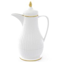 Tameem Dallah 2 White 0.35 Liter with Golden Line product image