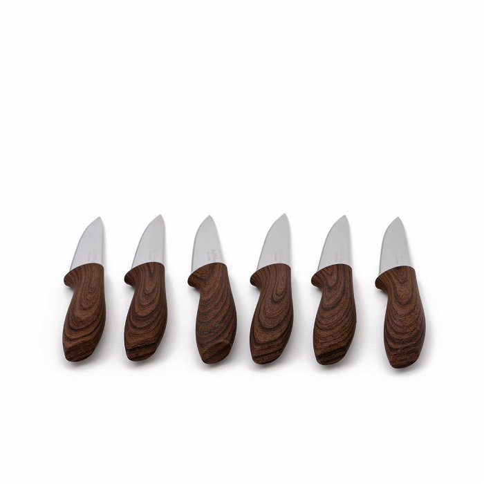 Knife Set , Brown 6 Pieces image 1