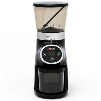 إديسون مطحنة قهوة ديجيتال 31 سرعة أسود 200 واط image 2