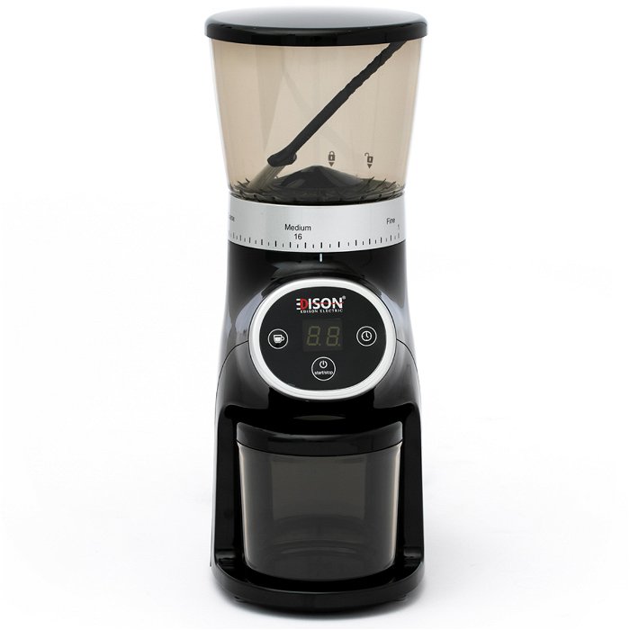 Edison coffee grinder digital 31 speed 200 watts black image 2