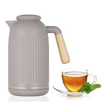 Timeless Thermos Jayda Creamy with 1 liter wood hand product image