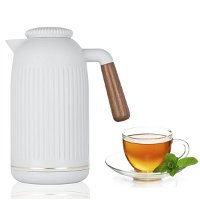 Timeless thermos Jayda Light Grey With 1 liter Wood Hand product image