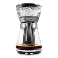 DeLonghi glass coffee maker product image