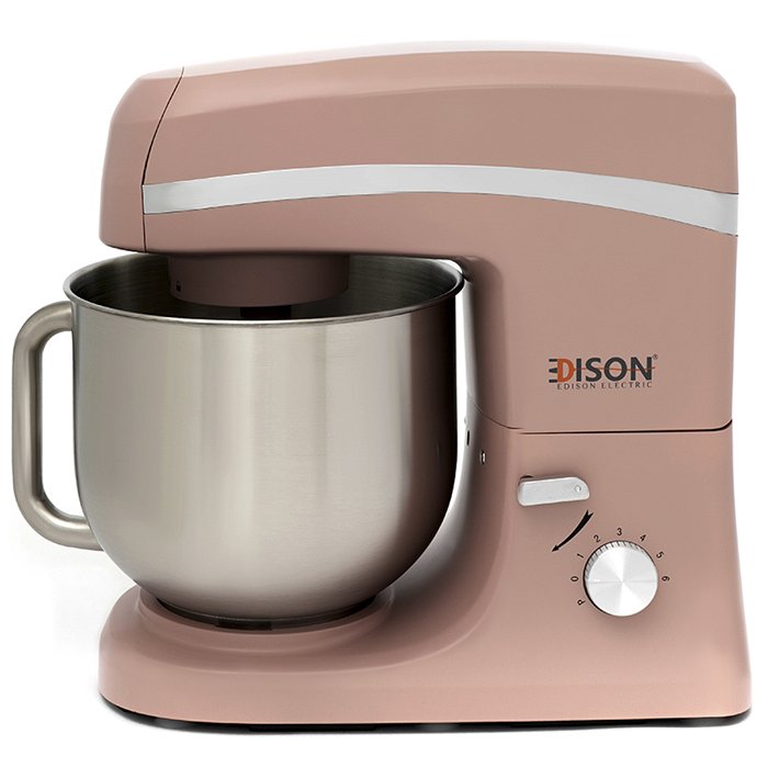 Edison Stand Mixer Pink 1000 Watt 6.5 Liter image 2