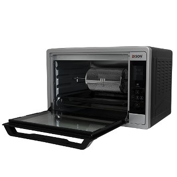 Edison Hummer Plus Digital Oven 73 Liter Black Double Glass with Grill 2200 Watt image 3