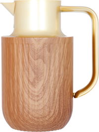 Everest Laura thermos light wood with golden handle 1 liter product image