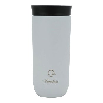 Timeless mug, white steel, zipper cover, 500 ml image 1