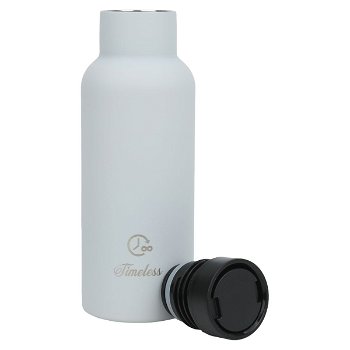 Timeless travel thermos, white steel pressure, 500 ml image 2