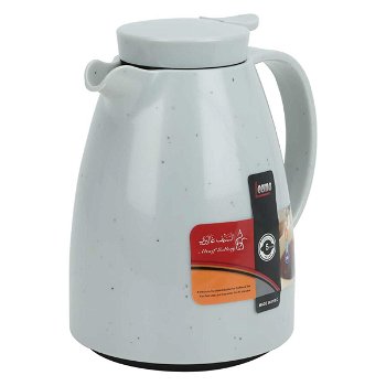 Lima thermos 0.35-liter light gray marble with push button image 1
