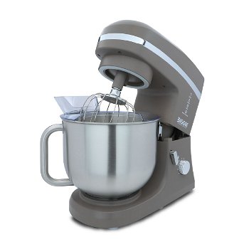Edison Basic Plus Stand Mixer 6.5 Liter Cappuccino Steel 1000 Watt image 3
