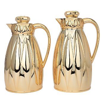 Aseel thermos set, golden, 2-piece image 1