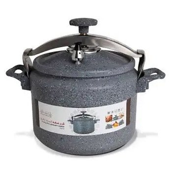 Volcano gray granite pressure cooker 11 liter image 1