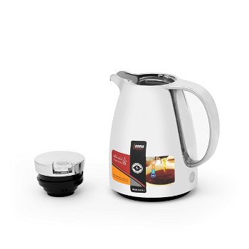 Lima thermos 0.35 liter chrome tea and coffee compressor image 2