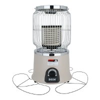 Edison Round Electric Heater, Light Beige, 2 Heat Levels, 2000 Watt product image