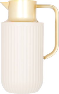 Everest Laura Beige thermos with golden handle 1.6 liter product image