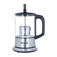 Edison Kettle And Tea Maker, 0.5 Liter, 1100 Watt - Black product image