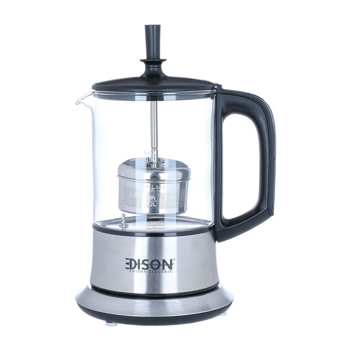 Edison Kettle And Tea Maker, 0.5 Liter, 1100 Watt - Black image 2