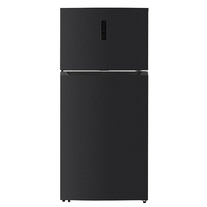 Edison refrigerator, 2 doors, black, 22.42 feet, 635 litres image 1
