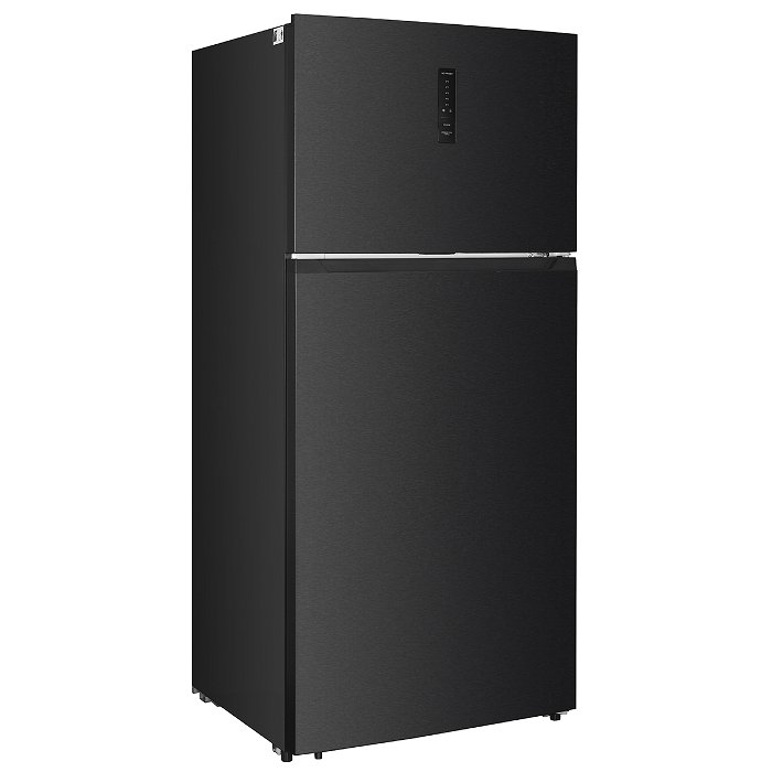 Edison refrigerator, 2 doors, black, 22.42 feet, 635 litres image 2