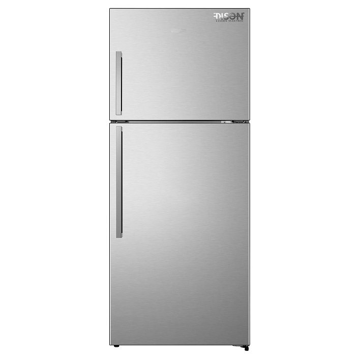 Edison Refrigerator 2 Doors Silver 16.4 Feet 466 Liters image 1