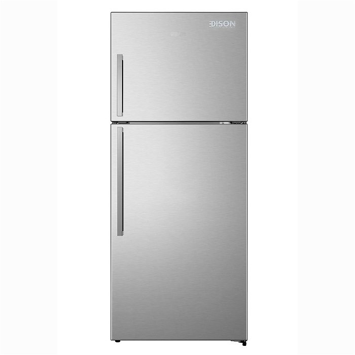 Edison Refrigerator 2 Doors Silver 14.9 Feet 422 Liters image 1