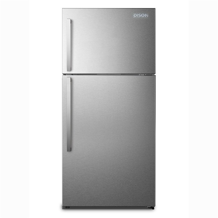 Edison Refrigerator 2 Doors Silver 17.9 Cft 508 Liter image 1