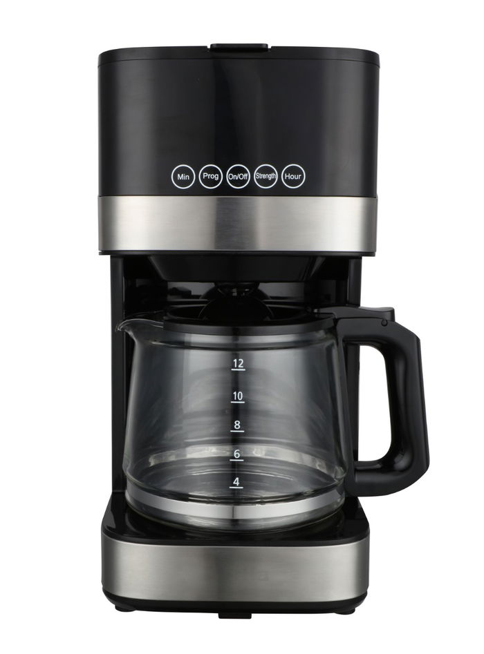 Koolen 800100014 Digital Coffee Maker, 1.5 Liter, 900 Watt, with filter - Black image 1